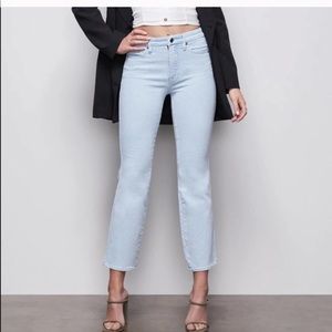 🍑NWT Sz4 Good American Good Curve Straight Jeans